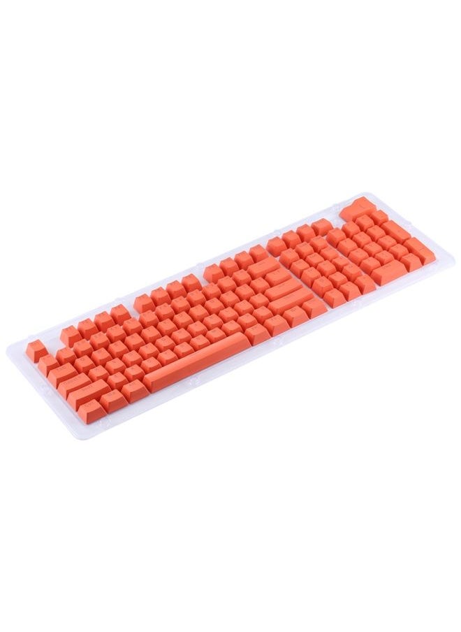 ABS Translucent Keycaps, OEM Highly Mechanical Keyboard, Universal Game Keyboard (Orange)