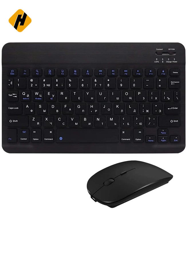 3-System Switch Multi-Language Universal Type Laptop BT Keyboard Mouse Suit