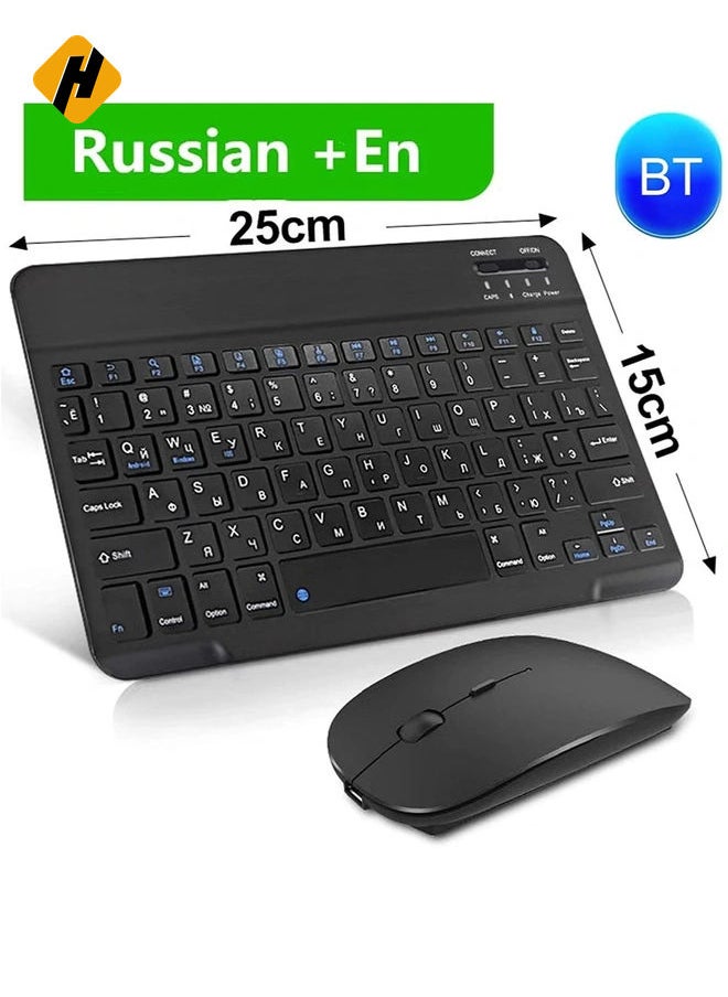 3-System Switch Multi-Language Universal Type Laptop BT Keyboard Mouse Suit