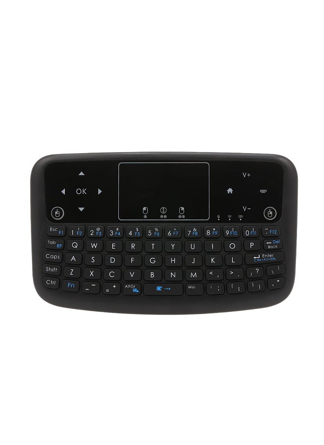 A36 Mini Wireless Keyboard 2.4GHz Air Mouse Rechargeable Touchpad Keyboard For Android TV Box Smart TV PC PS3