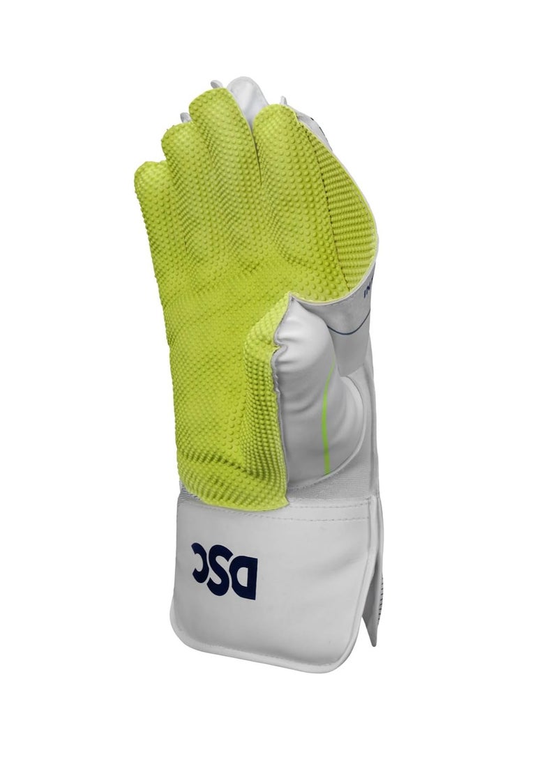 Intense Attitude Wicket keeping Gloves | Size: Mens | For Mens | Material: Polyvinyl Chloride | Cotton lining in the cuffs | Web between thumb and first finger