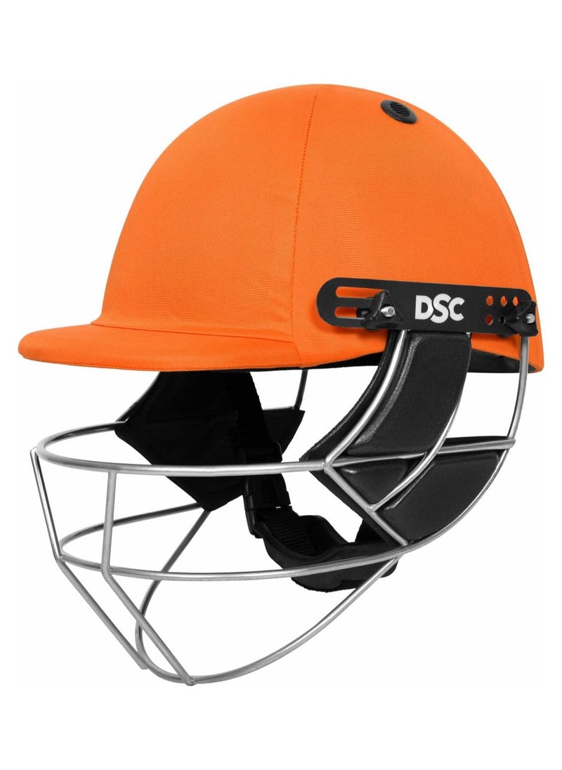 Defender Cricket Helmet for Men & Boys | Adjustable Steel Grill | Back Support Strap | Lightweight | Extra Small Size