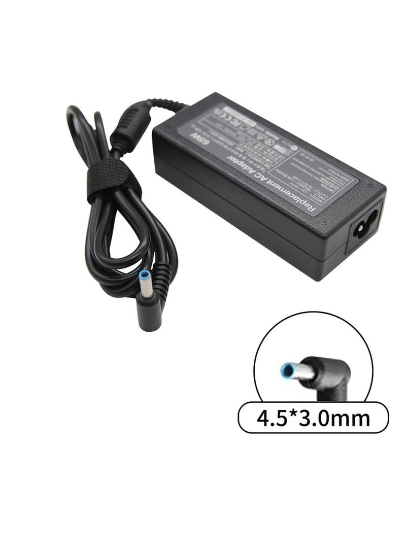 65W HP Charger laptop adapter 19.5V 3.33A 4.5 * 3.0mm for Envy 13 15 17,Pavilion x360 15 11 13, Chromebook 11 14,Zbook 14u G4 G5 15u 15 G3,EliteBook 1020 1040,Stream 13 11 14