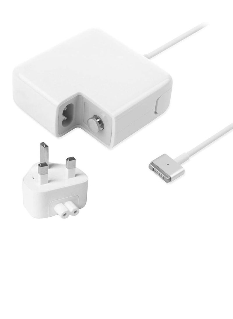 MagSafe 2 Charger 45W Replacement Power Adapter for MacBook Air, UK Plug 14.85V, 3.05A [A1244]