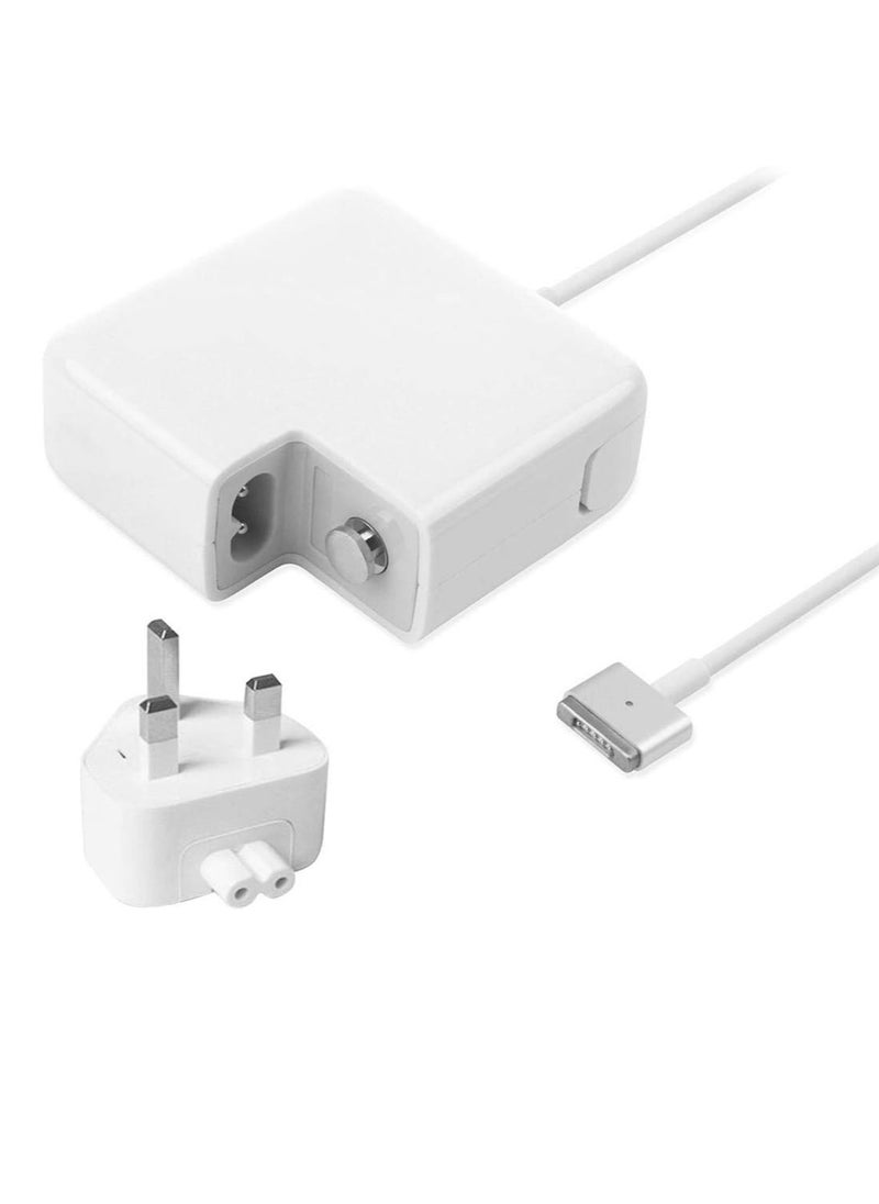 MagSafe 2 Charger 45W Replacement Power Adapter for MacBook Air, UK Plug 14.85V, 3.05A [A1244]