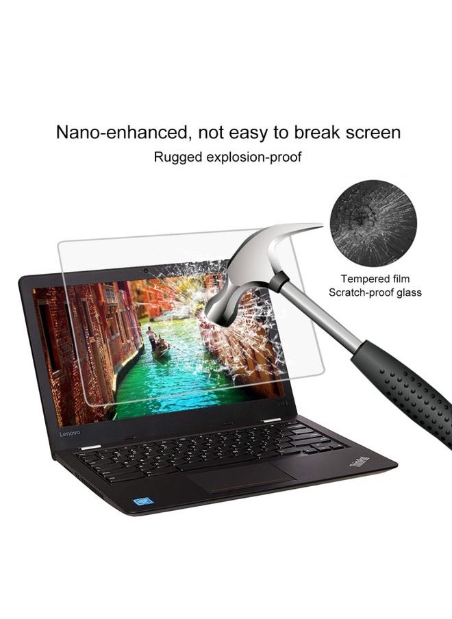 0.4mm 9H Surface Hardness Full Screen Tempered Glass Film for Lenovo ThinkPad 13 Chromebook 13.3 inch