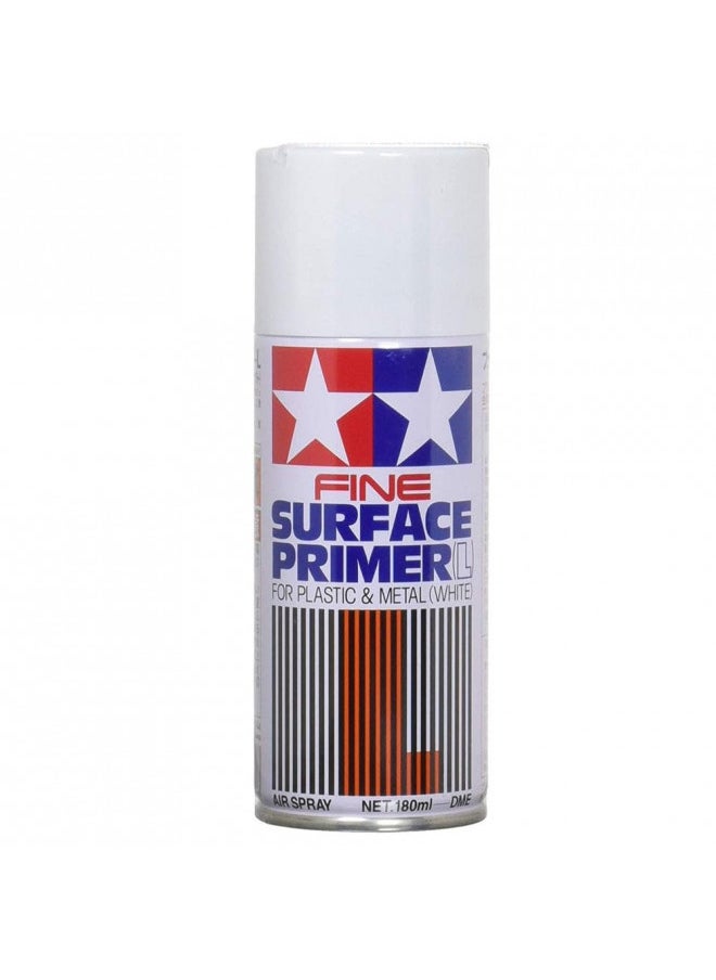 Tamiya America, Inc Primer White 180ml, TAM87044