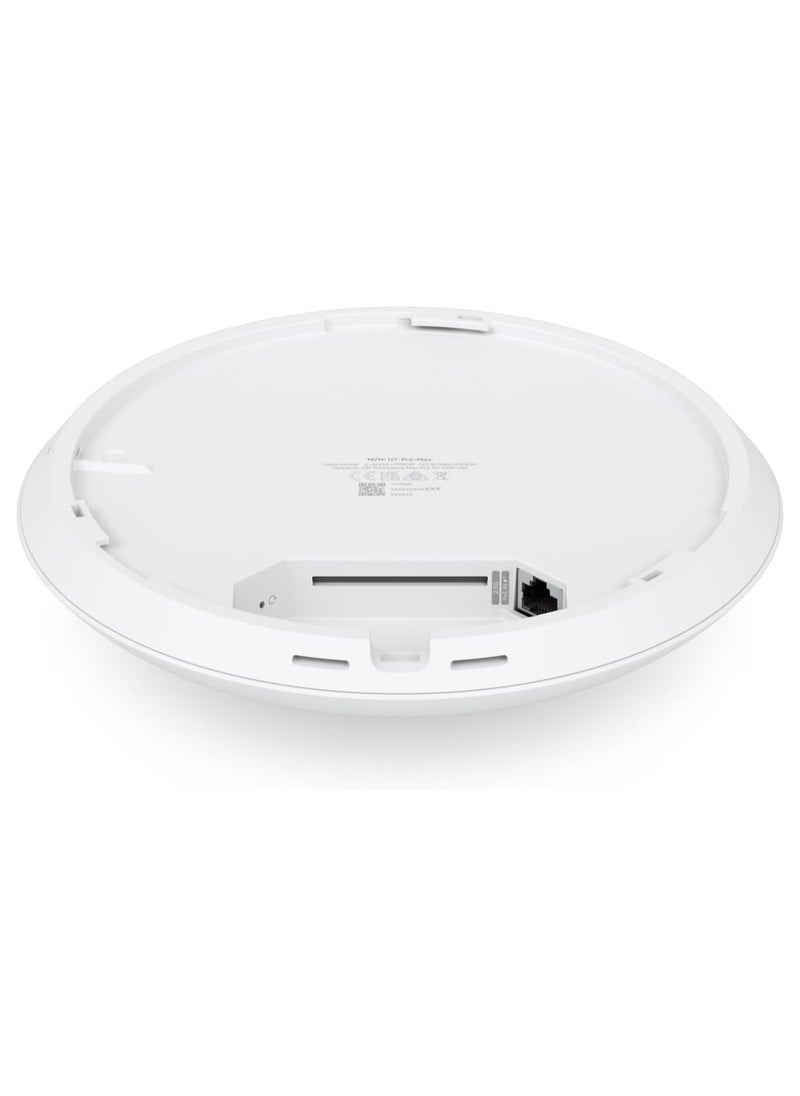 Ubiquiti Networks UniFi U7 Pro Max - Wireless Access Point Tri-Band - Wi-Fi 7 (802.11be) - MIMO - VLAN - PoE - White