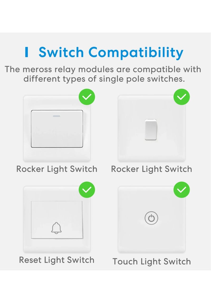 Meross Smart In-Wall Switch-MSS810HK-UN