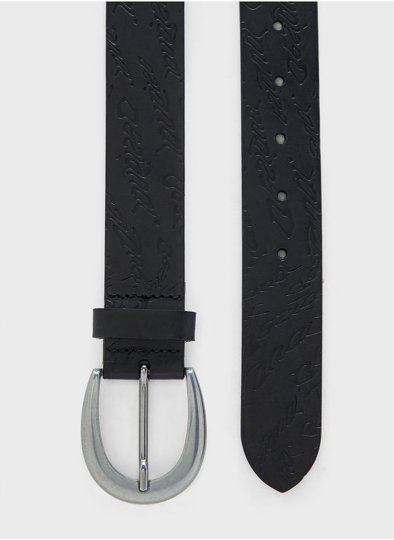 Casual Allocated Hole Belt