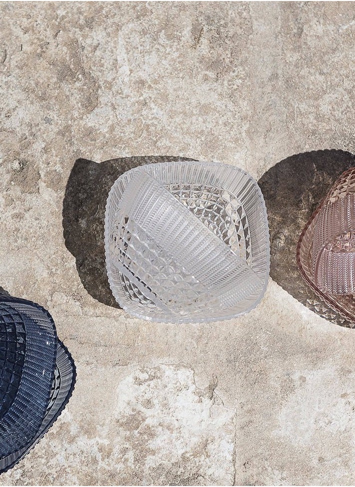 Salad Bowl Clear 25cm, Baci Milano CHIC & ZEN