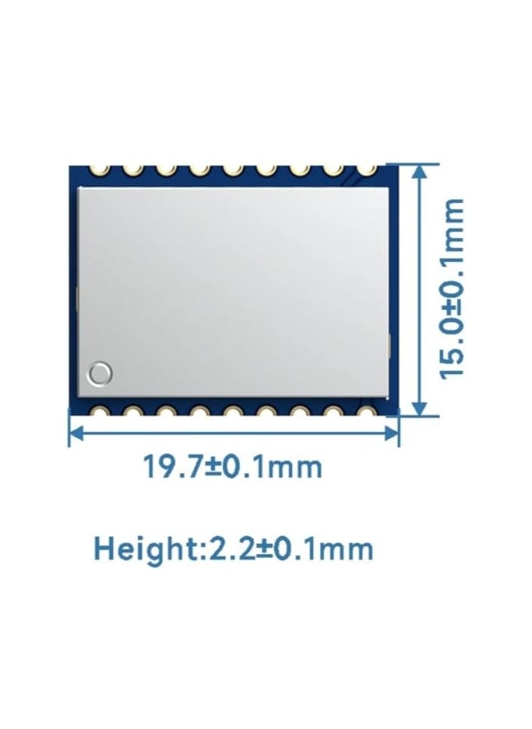 LoRa1121 Ultra-Low-Power 160mW LR1121Chip Long Distance 433MHz and 2.4GHz Dual-Band Communication Module x 2 PCS