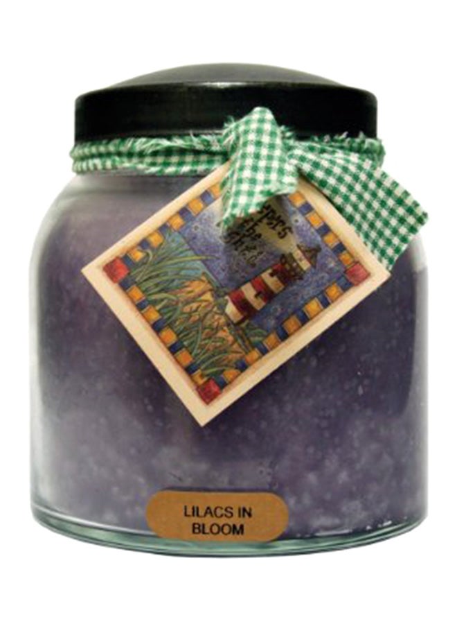 A Lilacs In Bloom 34 OZ Papa Jar Candle, 34Oz