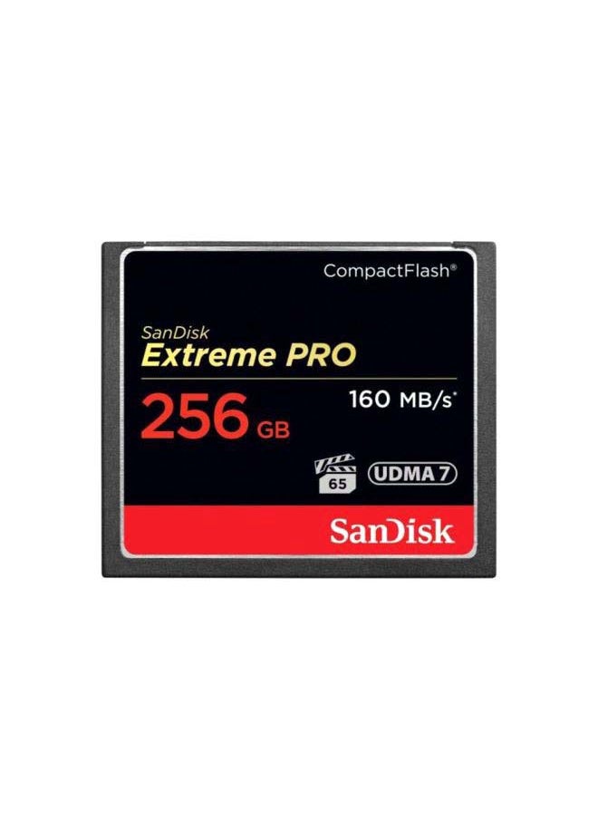 Extreme PRO CF 160MB/s 256 GB VPG 65, UDMA 7 256.0 GB