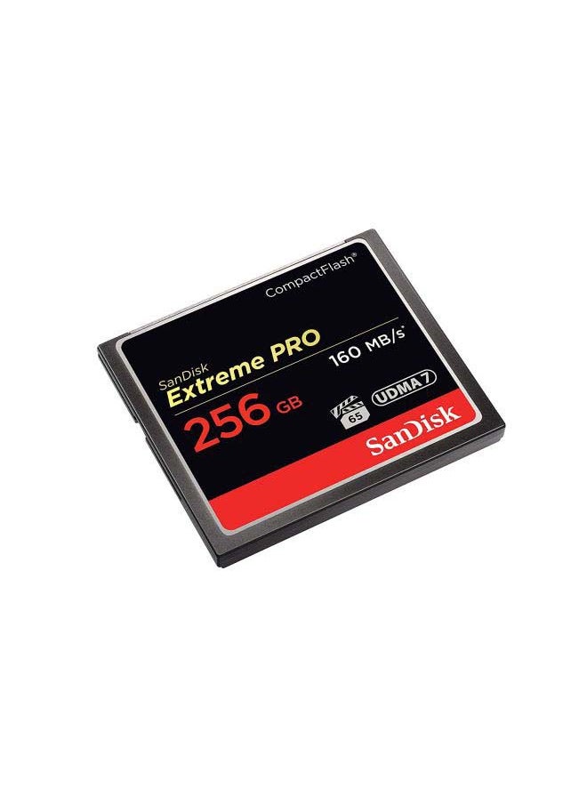 Extreme PRO CF 160MB/s 256 GB VPG 65, UDMA 7 256.0 GB