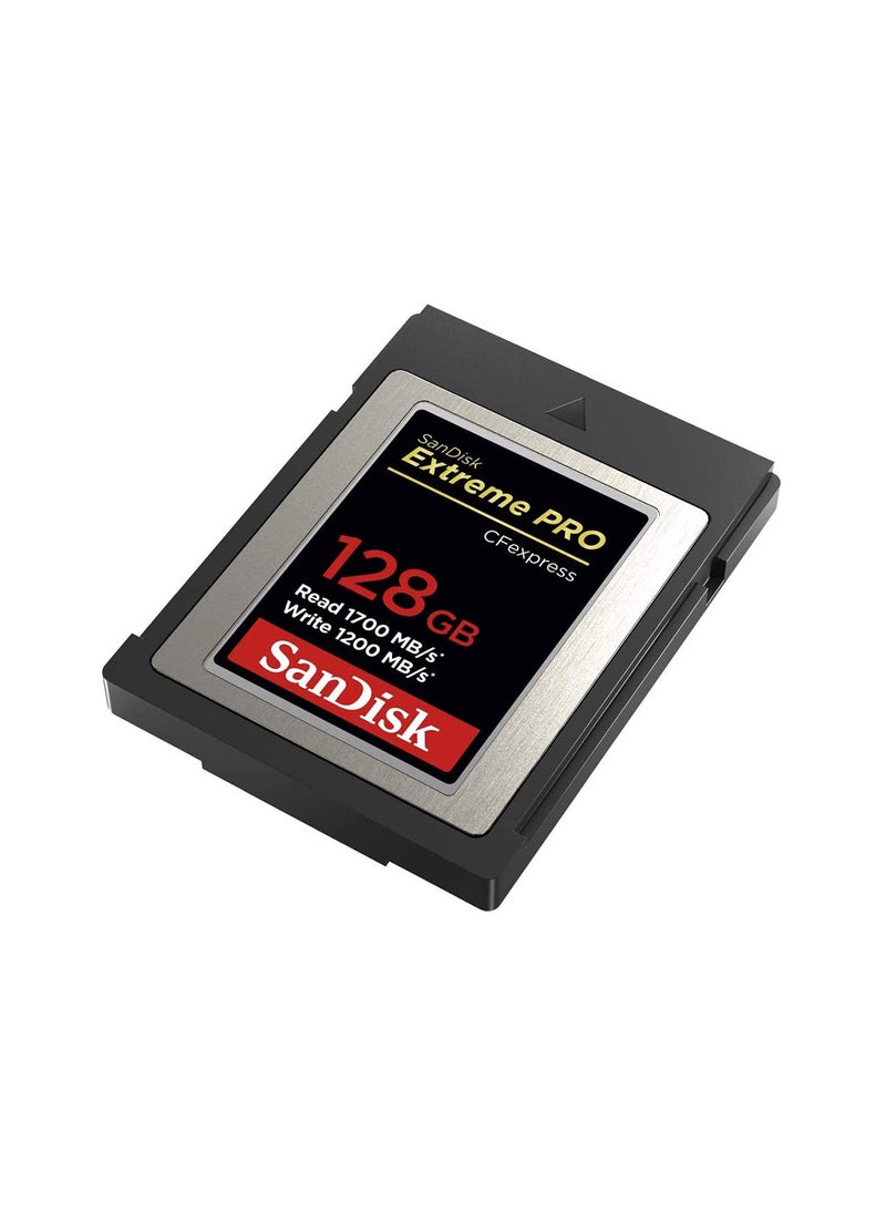 Extreme PRO CFexpress Card Type B,, 1700MB/s Read, 1200MB/s Write 128.0 GB