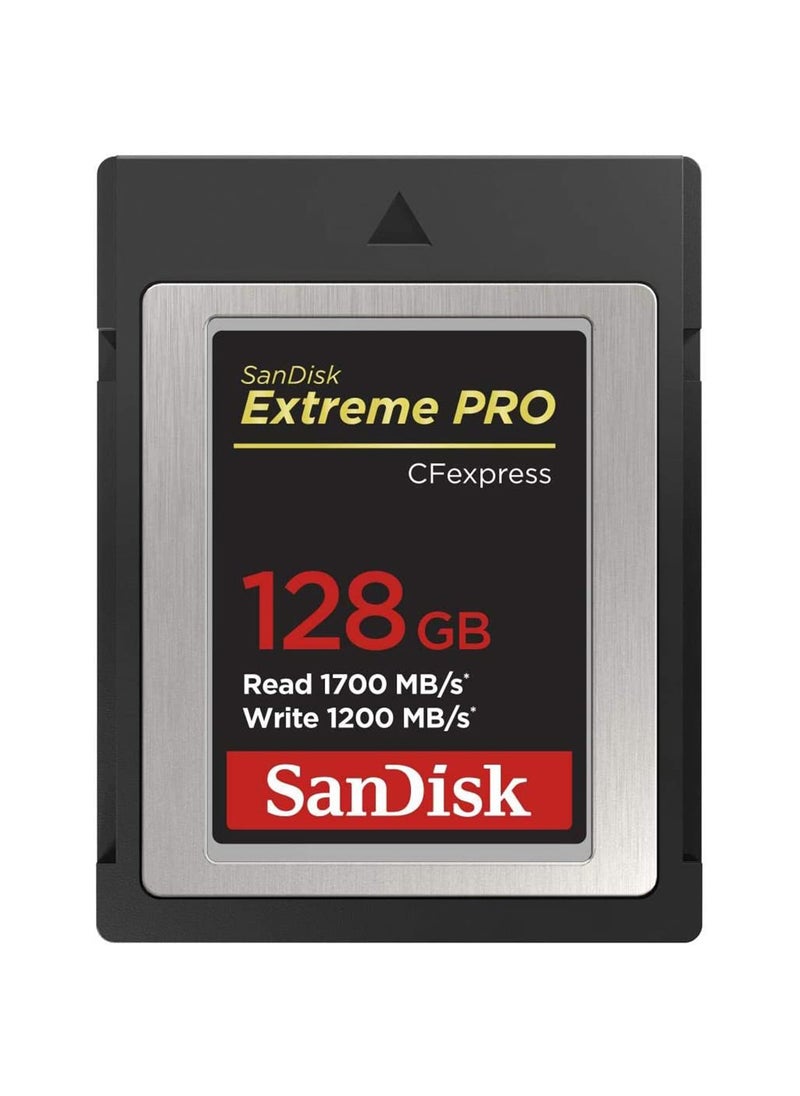 Extreme PRO CFexpress Card Type B,, 1700MB/s Read, 1200MB/s Write 128.0 GB