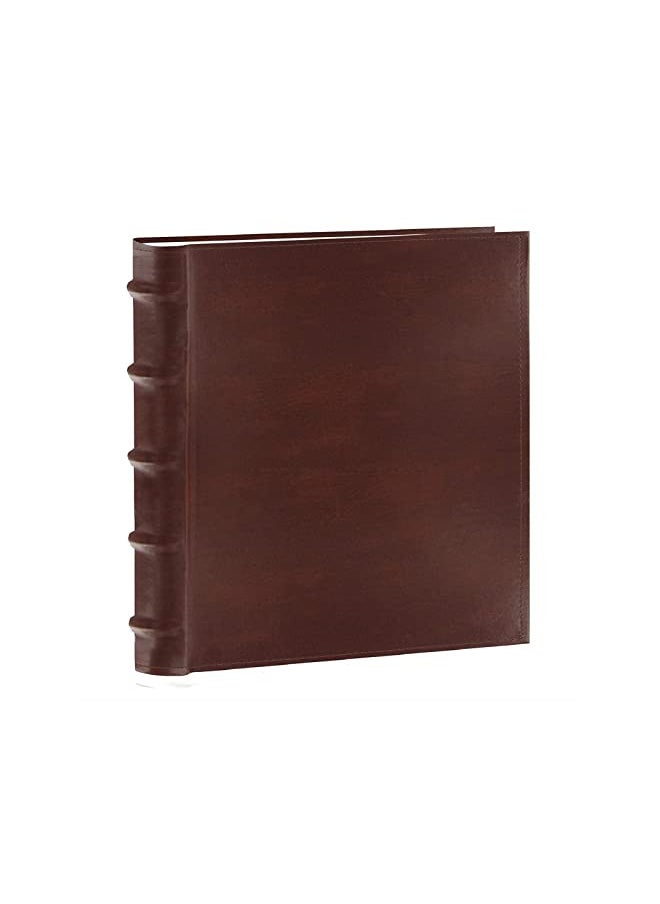 Pioneer Photo Albums CLB-257/BN 200-Pocket European Bonded Leather Photo Album for 5 by 7-Inch Prints, Brown