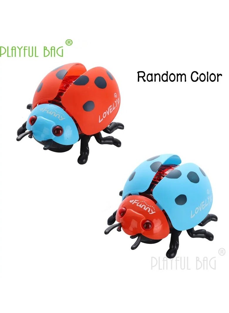 Toy Jumping Ladybug Clockwork Toy Clockwork Ladybird Animals Walking