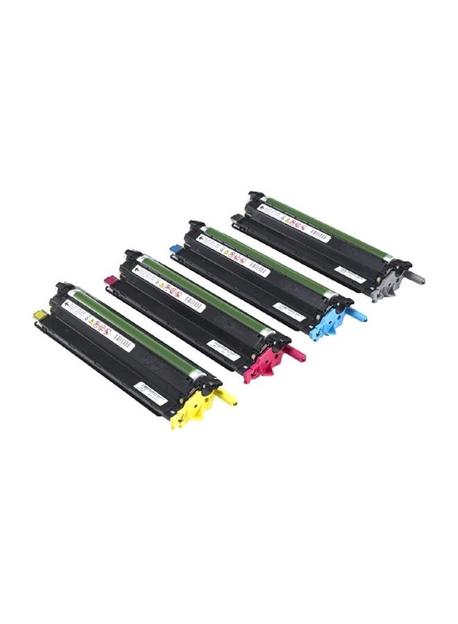 4-Piece Laser Toner Cartridge For Canon Blue/Pink/Yellow