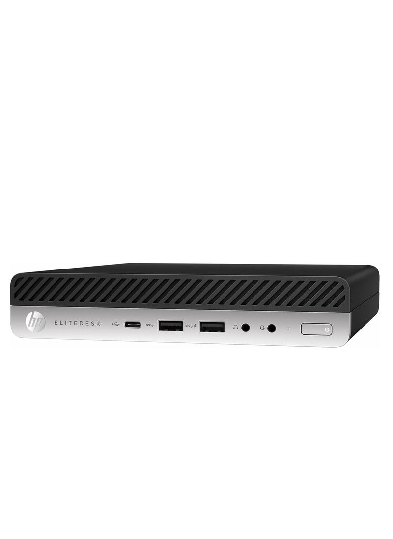 HP EliteDesk 800 G4 Mini PC, Intel Core i5 8th Gen, 8GB RAM, 256GB SSD, Compact Form Factor, Windows 10 Pro, Business Desktop (Open Box|Used)