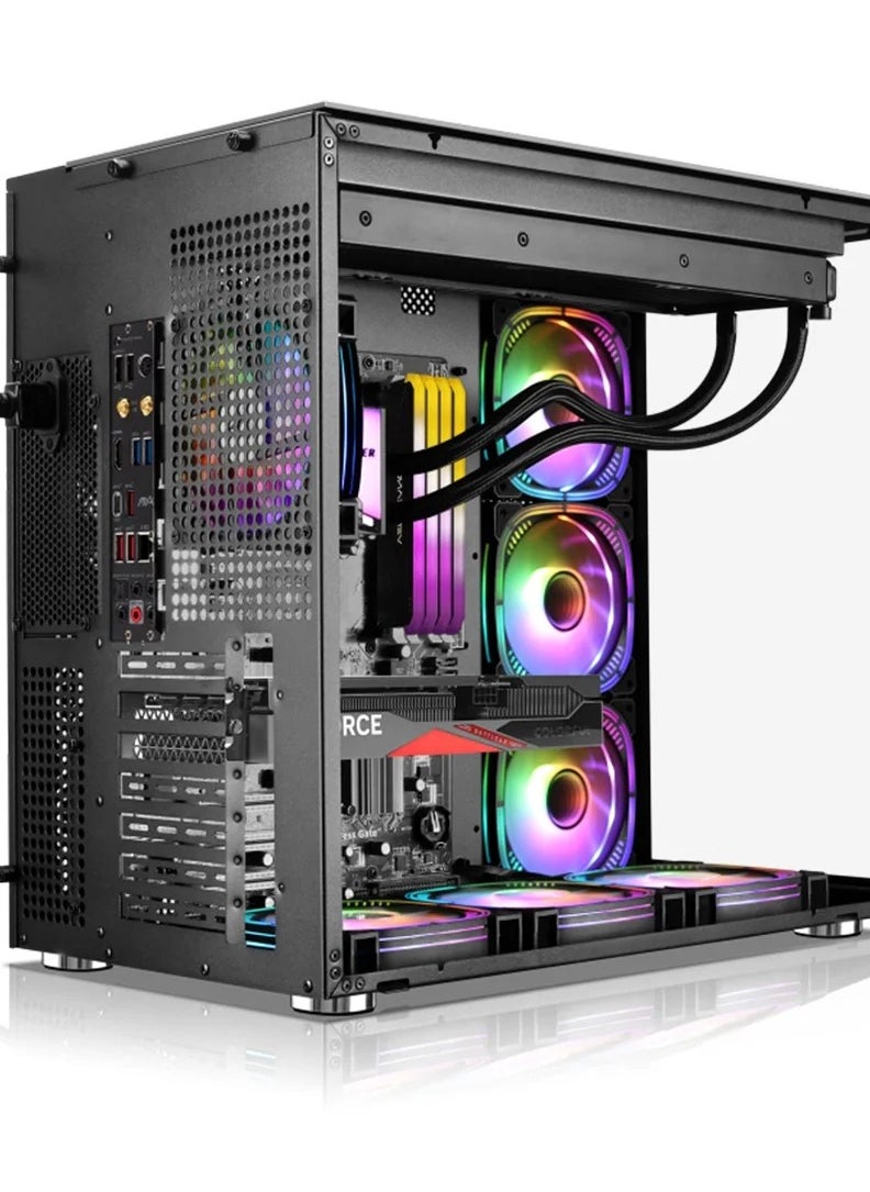 MAX FLOW BUDGET GAMING/WORKSTATION DESKTOP PC: CORE I5 13400F 10 CORES 4.6GHZ PROCESSOR | 16GB RAM | RTX 4070 12GB | 512GB NVME +2TB HDD| WINDOWS 11 | WIFI READY