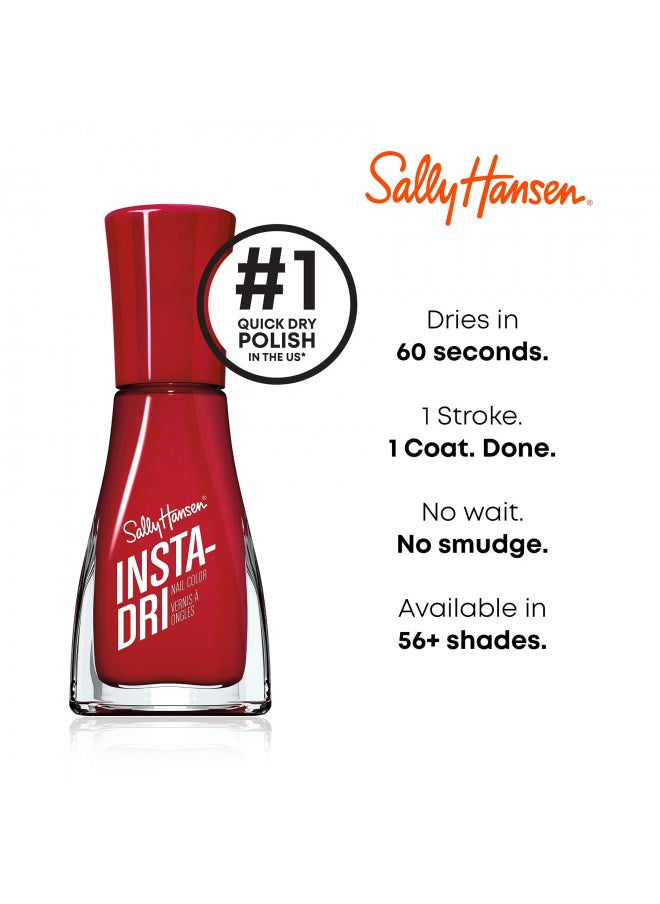 Sally Hansen Insta-Dri Nail Polish, City Chic Collection, That's A Blazing!, 0.31 Fl Oz