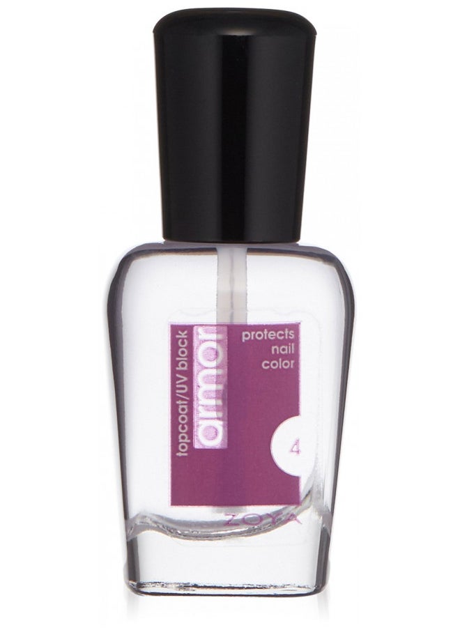 Armor Top Coat Clear, 0.5 Fl Oz