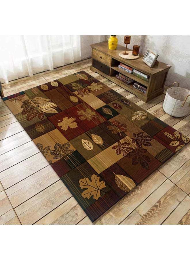 Lordic Country Retro Living Room, Bedroom, Bedside Anti Slip And Wear Resistant Floor Mat