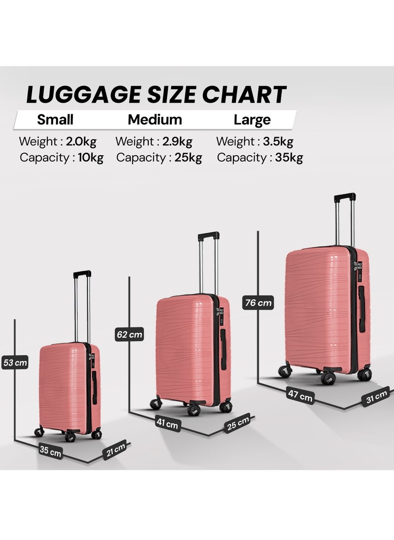 Durable Luggage Sets - Travel Bag, Suitcase, and Lightweight Luggage Bag, Unbreakable Luggage and Travel Gear with Spinner Wheels