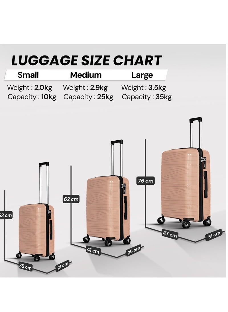 Durable Luggage Sets - Travel Bag, Suitcase, and Lightweight Luggage Bag, Unbreakable Luggage and Travel Gear with Spinner Wheels