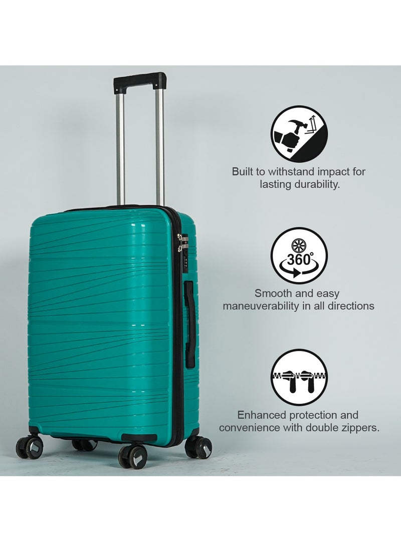 Durable Luggage Sets - Travel Bag, Suitcase, and Lightweight Luggage Bag, Unbreakable Luggage and Travel Gear with Spinner Wheels