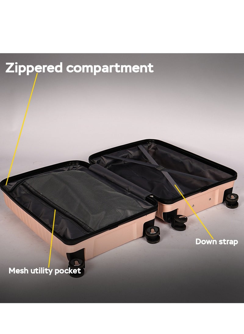 Durable Luggage Sets - Travel Bag, Suitcase, and Lightweight Luggage Bag, Unbreakable Luggage and Travel Gear with Spinner Wheels