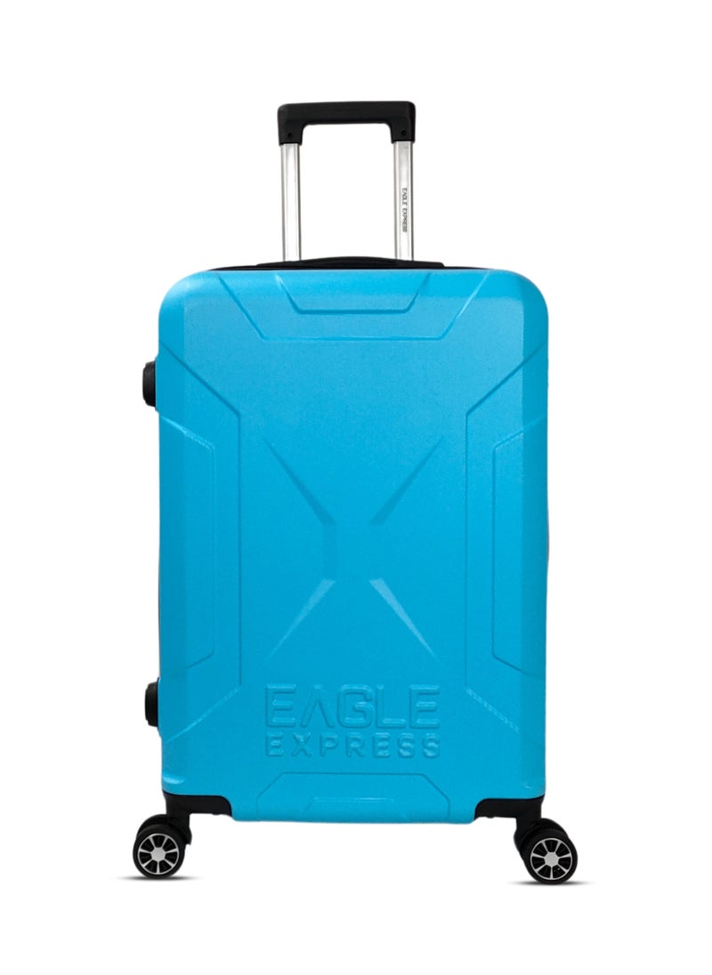 EXPEDITION ABS HARD TROLLEY 20,24,28 inch 3 Piece Set LIGHT BLUE