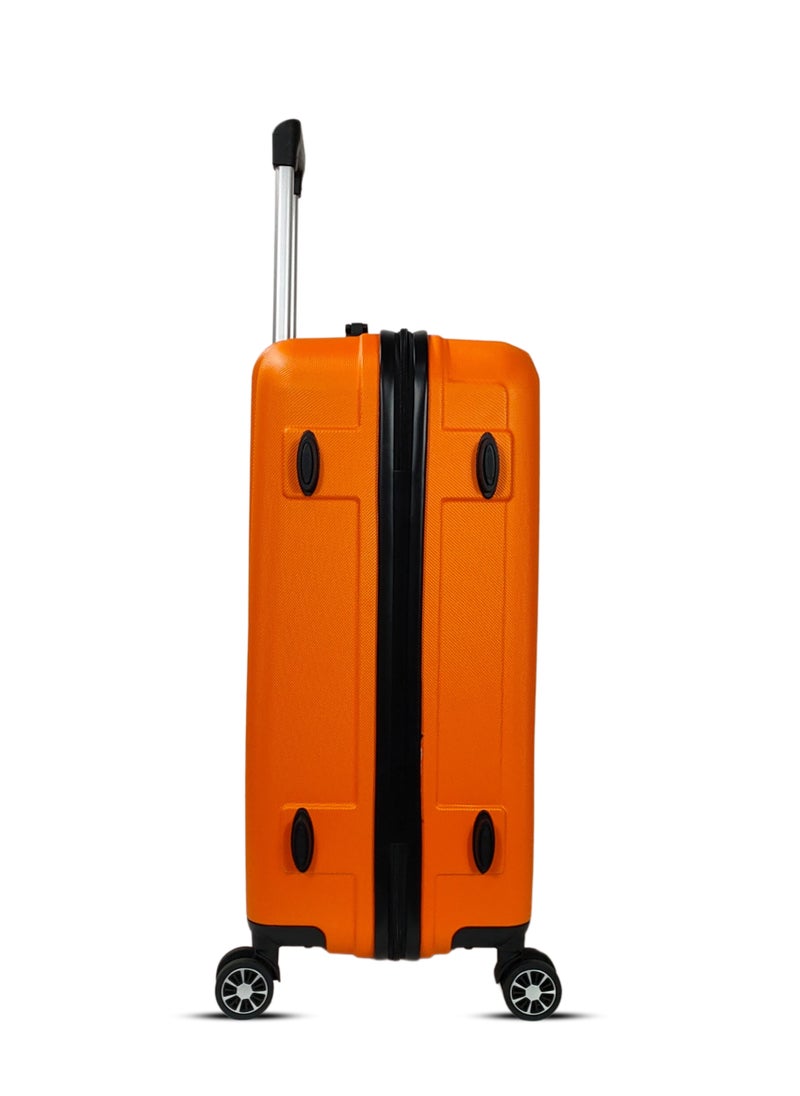 PATRON ABS HARD TROLLEY 20,24,28 inch 3 Piece Set ORANGE