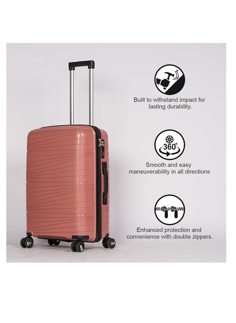 Durable Luggage Sets - Travel Bag, Suitcase, and Lightweight Luggage Bag, Unbreakable Luggage and Travel Gear with Spinner Wheels