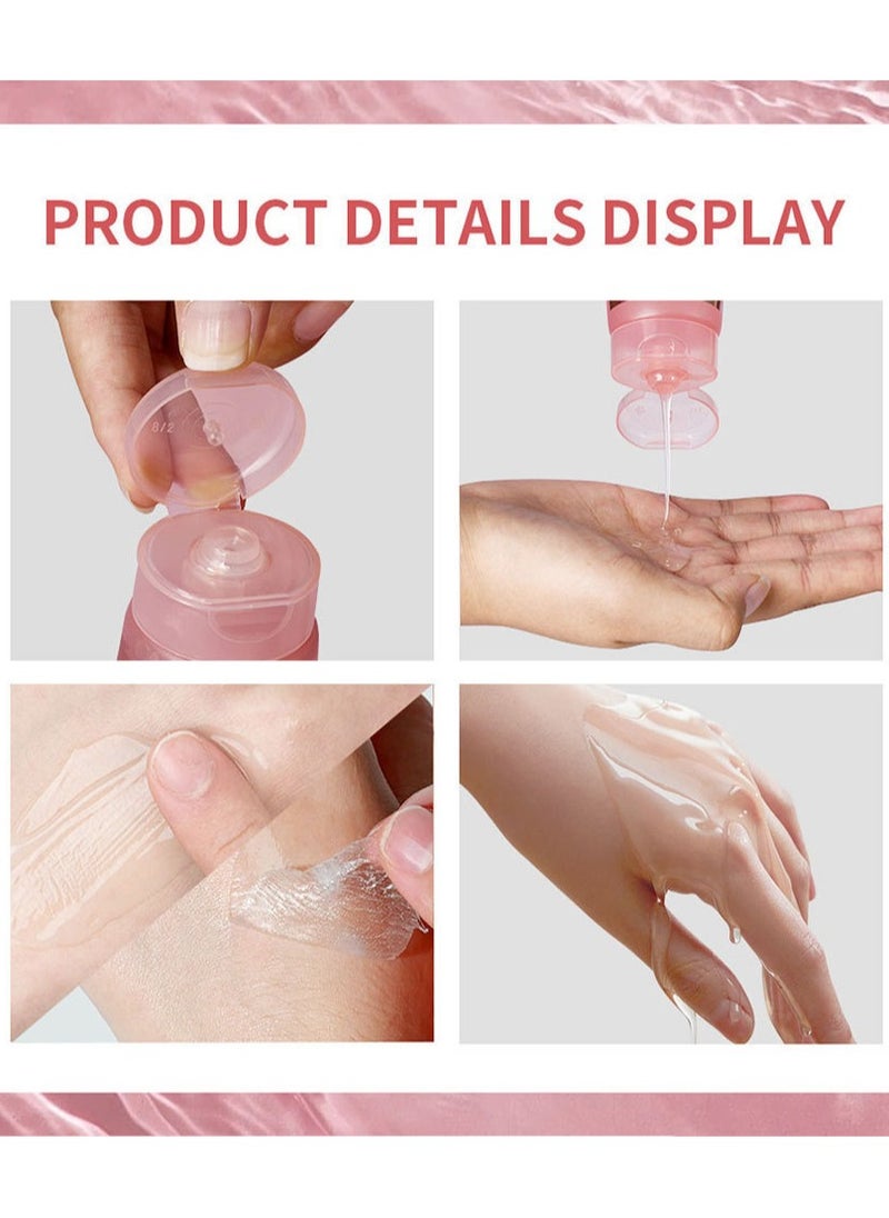 2-PACK Collagen Night Wrapping Peel Off Facial Mask - Overnight Sleeping Mask For Elasticity & Hydration Care, Reduces Sagging & Dullness - Collagen Extract For Radiant Skin 75g*2