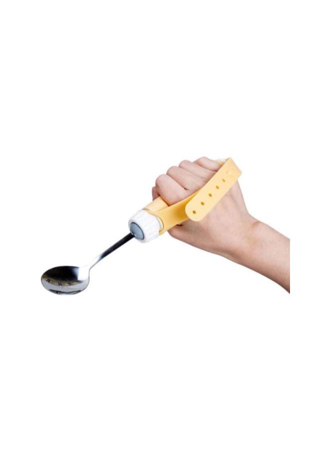 Easy-Hold Fork & Spoon Kit - 360° Rotating Eating Aids - Adaptive Utensil for Elderly,Parkinsonian,Arthritis,Stroke & Weak Grip