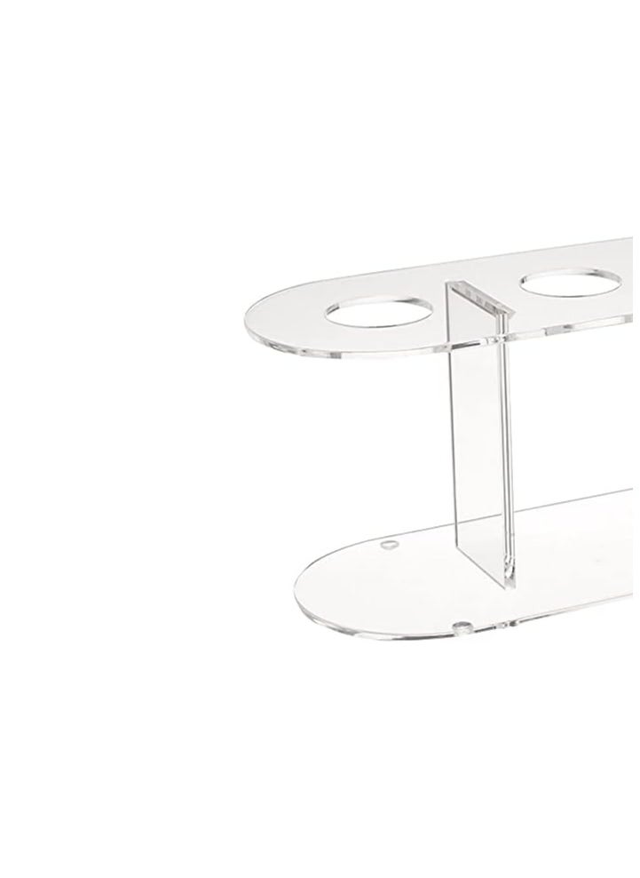 Acrylic 4-Hole Ice Cream Cone Stand,Clear