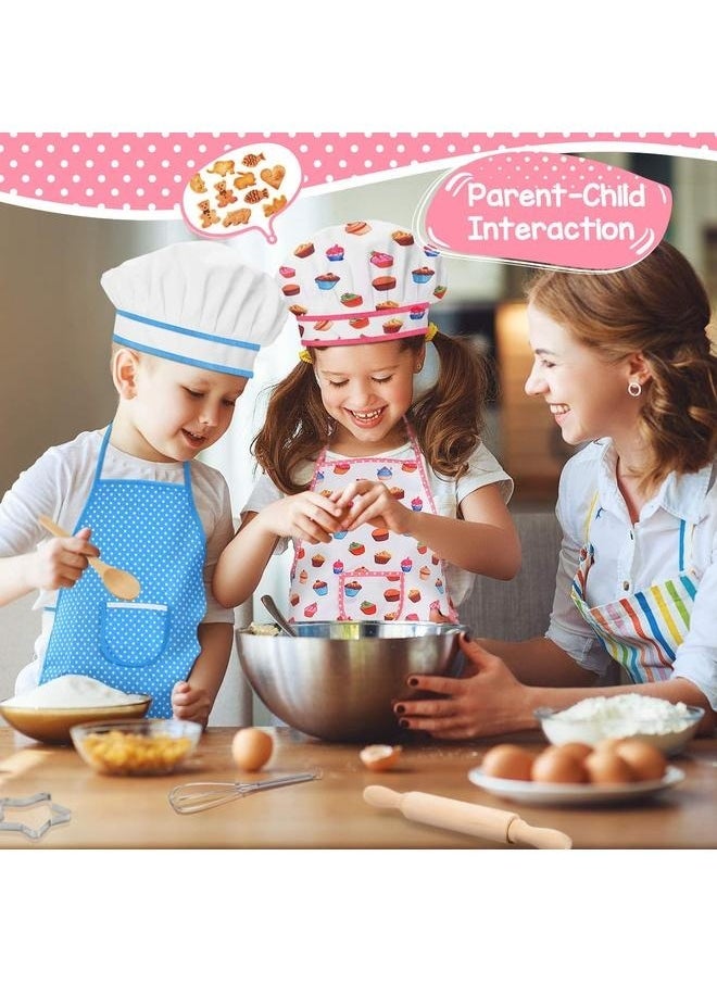 11-Piece Chef Role Play Set With Dress Up Costume And Pretend Kitchen Accessories,Gifts for 2-8 Year Old Girls Boys,Set Kids Apron for Girls Toddler Birthday Gifts for Kids Stocking Stuffer