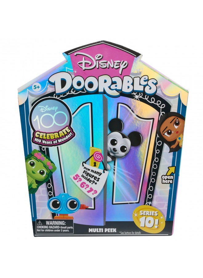 Disney Doorables NEW Multi Peek Series 10, Collectible Blind Bag Figures, Styles May Vary, Officially Licensed Kids Toys for Ages 5 Up by Just Play