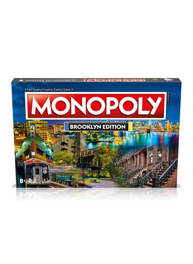 Brooklyn Monopoly Board Game Edition, Family Game for Ages 8 and up