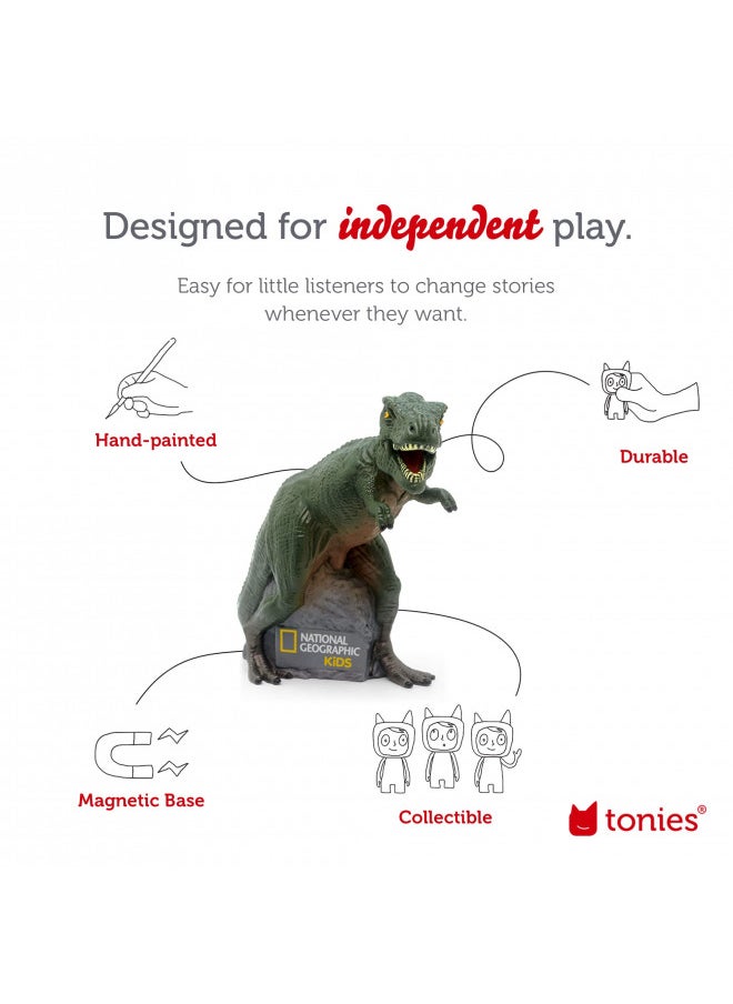 NATIONAL GEOGRAPHIC Dinosaur Audio Play Character for Tonies