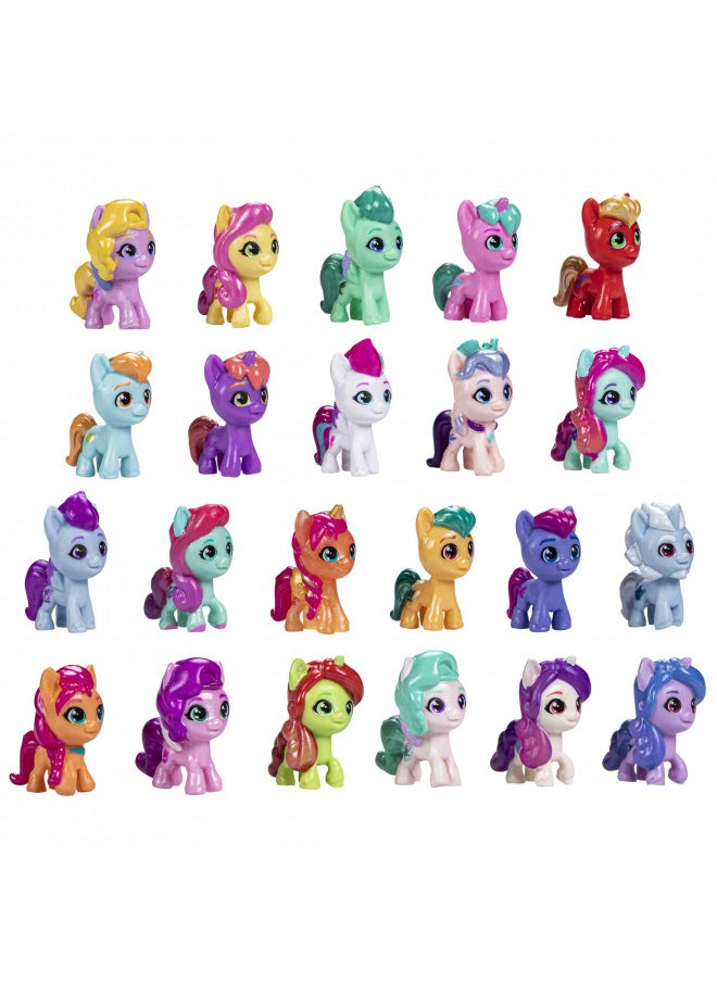 My Little Pony Mini World Magic Meet The Minis Collection Set, 22 Figures, Easter Egg Fillers or Basket Stuffers for Kids, Ages 5+ (Amazon Exclusive)