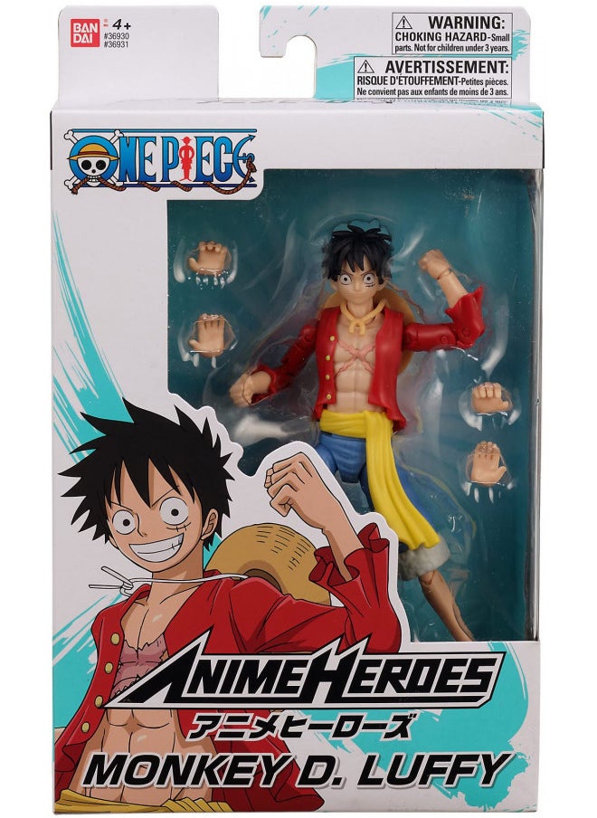 Anime Heroes One Piece Monkey D. Luffy Action Figure 36931