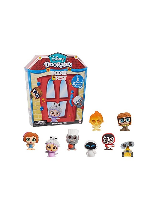 Disney Doorables Pixar Fest Collection Peek, Officially Licensed Kids Toys for Ages 5 Up by Just Play