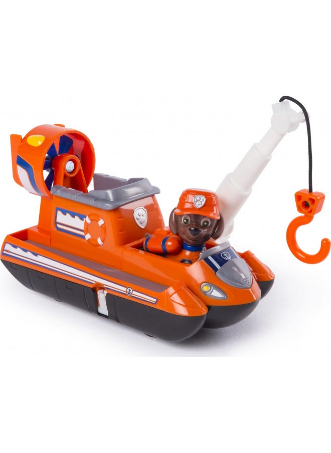 Paw Patrol Ultimate Rescue - Zumas Ultimate Rescue Hovercraft with Moving Propellers and Rescue Hook, for Ages 3 and Up