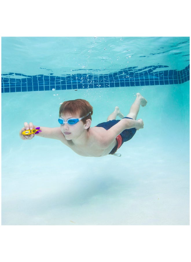 SwimWays Toypedo Bandits Pool Diving Toys - Pack of 4