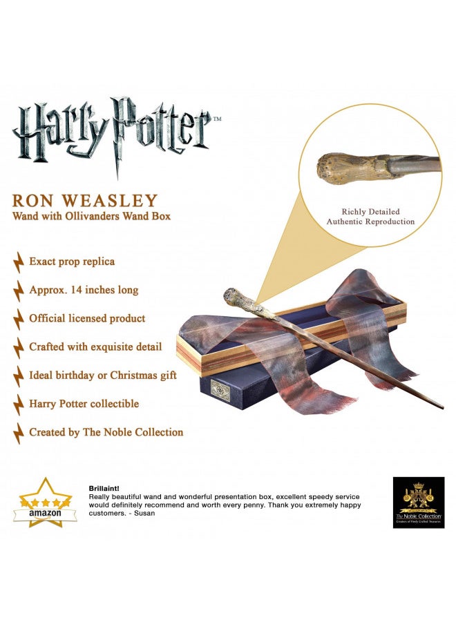 The Noble Collection Ron Weasley's Wand in Ollivander's Box