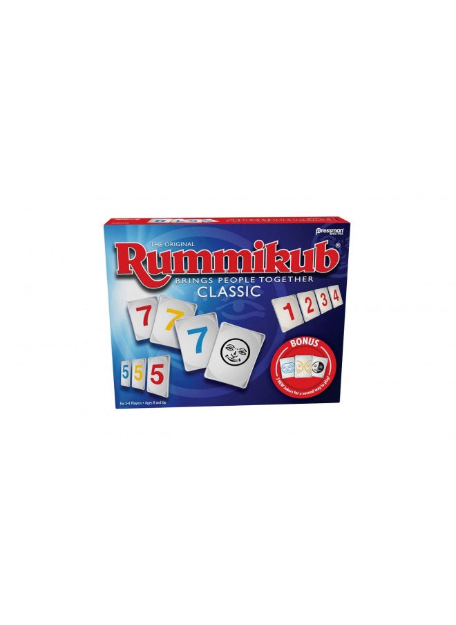 Rummikub with Bonus Jokers Game, Classic, Pressman